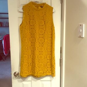 Goldenrod 60s-Style Dress